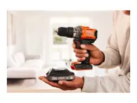 BLACK & DECKER | Cordless Drill Driver | BCD383D1XK-QW | 18 V | 2.0 Ah | Lithium – pilt 6