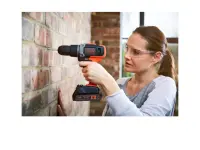 BLACK & DECKER | Cordless Drill/Driver with  2.0 Ah/4.0 Ah Battery | BCD003MEM2K-QW | 18 V | 2.0/4.0 Ah | Lithium – pilt 2