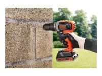 BLACK & DECKER | Cordless Drill/Driver with  2.0 Ah/4.0 Ah Battery | BCD003MEM2K-QW | 18 V | 2.0/4.0 Ah | Lithium – pilt 4
