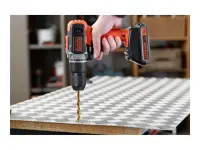 BLACK & DECKER | Cordless Drill/Driver with  2.0 Ah/4.0 Ah Battery | BCD003MEM2K-QW | 18 V | 2.0/4.0 Ah | Lithium – pilt 10