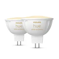 Philips Hue WA 12V MR16, 2pcs pack | GU5.3 | 5.1 W | Warm to cool white light