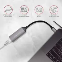 AXAGON ADE-TRC Compact aluminum USB-C 3.2 Gen 1 Gigabit Ethernet 10/100/1000Mbit adapter with automatic installation – pilt 19