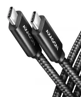 AXAGON | Data and charging USB4 Gen 3x2 cable, 1 m | BUCM3-CM15AB | USB Type C - USB Type C