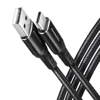 Axagon BUCM-AM10AB USB-kaabel USB 2.0 1 m USB A USB C 0,48 Gbit/s Must – pilt 15