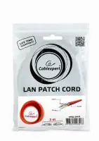 PATCH CABLE CAT6 UTP 3M/RED PP6U-3M/R GEMBIRD – pilt 2