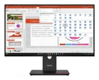 Lenovo ThinkVision T27-40 PC lamekuvar 68,6 cm (27") 1920 x 1080 pikslit Full HD LED Must