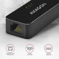 AXAGON ADE-XR USB 2.0 Ethernet 10/100 adapter with automatic installation – pilt 24