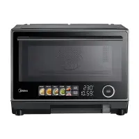Midea Microwave oven | MSO25H | Free standing | 1000 W | Convection | 25 L | Grill | Black