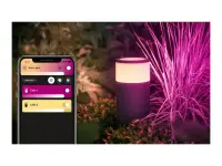 Philips Hue WCA Calla Outdoor Bollard, Black | 8 W | 2000-6500 Hue White Colour Ambiance – pilt 21