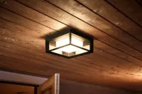 Philips Hue WCA Econic Outdoor Square Wall Lantern | 15 W | 2000-6500 Hue White Colour Ambiance