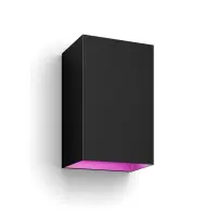 Philips Hue WCA Resonate Outdoor Wall Lantern, Black | 8 W | 2000-6500 Hue White Colour Ambiance