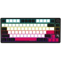 LORGAR KBP7075W, Wireless 75% Mechanical Gaming Keyboard Pro, Black/red, EN layout – pilt 4