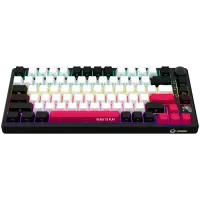 LORGAR KBP7075W, Wireless 75% Mechanical Gaming Keyboard Pro, Black/red, EN layout – pilt 11