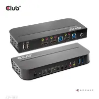CLUB 3D HDMI KVM SWITCH FOR DUAL HDMI 4K