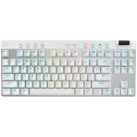 LOGITECH G PRO X TKL LIGHTSPEED Mechanical Gaming Keyboard - WHITE - NORDIC - TACTILE