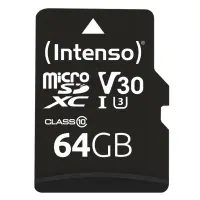 MEMORY MICRO SDXC 64GB C10/W/ADAPTER 3433490 INTENSO – pilt 3