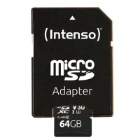 MEMORY MICRO SDXC 64GB C10/W/ADAPTER 3433490 INTENSO – pilt 4