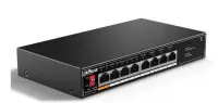 Switch|DAHUA|Desktop/pedestal|8x10Base-T / 100Base-TX|PoE ports 4|60 Watts|SF1008LP