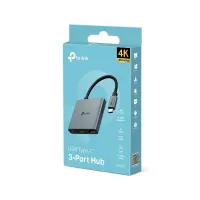 TP-Link UH3020C jaotur USB tüüp-C 5000 Mbit/s Hall – pilt 17