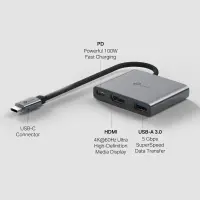 TP-Link UH3020C jaotur USB tüüp-C 5000 Mbit/s Hall – pilt 21