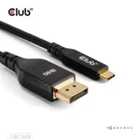 CLUB3D CAC-1559 videokaabliadapter 1 m USB tüüp-C DisplayPort Must