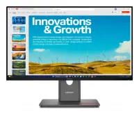 Lenovo ThinkVision P24QD-40 PC lamekuvar 60,5 cm (23.8") 2560 x 1440 pikslit Quad HD LCD Must