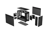 ASUS PRIME AP201 MicroATX Mini Tower Must