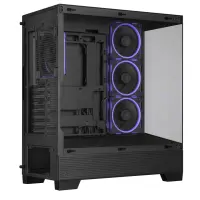 ASUS A31 Plus TG ARGB BLACK Midi Tower Must