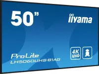 iiyama LH5060UHS-B1AG infoekraan Digitaalne A-board 125,7 cm (49.5") LED WiFi 500 cd/m² 4K Ultra HD Must Sisseehitatud protsessor Android 11 24/7 – pilt 13