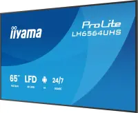 iiyama LH6564UHS-B1AG infoekraan Digital signage lameekraan 165,1 cm (65") WiFi 500 cd/m² 4K Ultra HD Must Sisseehitatud protsessor Android 24/7 – pilt 8
