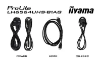 iiyama LH6564UHS-B1AG infoekraan Digital signage lameekraan 165,1 cm (65") WiFi 500 cd/m² 4K Ultra HD Must Sisseehitatud protsessor Android 24/7 – pilt 15