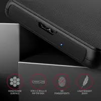 Axagon EE25-SL kõvakettaboks HDD/SSD ümbris Must 2.5" – pilt 2