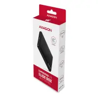 Axagon EE25-SL kõvakettaboks HDD/SSD ümbris Must 2.5" – pilt 3