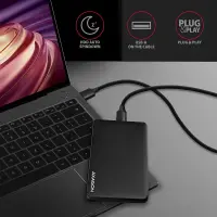 Axagon EE25-SL kõvakettaboks HDD/SSD ümbris Must 2.5" – pilt 16