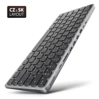 Axagon HMC-KB-US sülearvuti dokk ja pordireplikaator Juhtmega ühendatud USB 3.2 Gen 1 (3.1 Gen 1) Type-C Hall – pilt 25