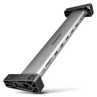 Axagon HMC-10HLS sülearvuti dokk ja pordireplikaator Juhtmega ühendatud USB 3.2 Gen 1 (3.1 Gen 1) Type-C Must, Hall