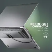 Axagon HMC-4KX3 sülearvuti dokk ja pordireplikaator Juhtmega ühendatud USB 3.2 Gen 1 (3.1 Gen 1) Type-C Hall – pilt 27