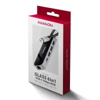 Axagon HMC-6GLN sülearvuti dokk ja pordireplikaator Juhtmega ühendatud USB 3.2 Gen 1 (3.1 Gen 1) Type-C Must – pilt 26