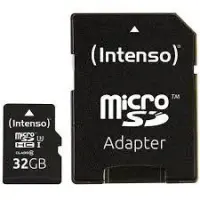 Intenso Micro SDHC 32GB C10 koos adapteriga 3433480