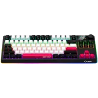LORGAR KBP70TKLW, Wireless TKL Mechanical Gaming Keyboard Pro, Black/red, EN layout