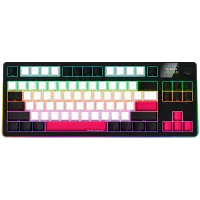 LORGAR KBP70TKLW, Wireless TKL Mechanical Gaming Keyboard Pro, Black/red, EN layout – pilt 6