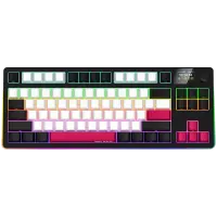 LORGAR KBP70TKLW, Wireless TKL Mechanical Gaming Keyboard Pro, Black/red, EN layout