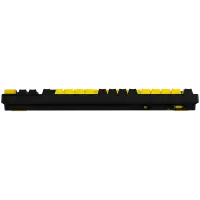 LORGAR KBP70TKLW, Wireless TKL Mechanical Gaming Keyboard Pro, Black/yellow, EN layout