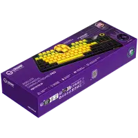 LORGAR KBP70TKLW, Wireless TKL Mechanical Gaming Keyboard Pro, Black/yellow, EN layout – pilt 6