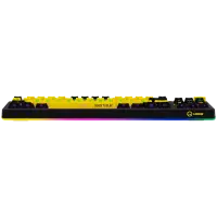 LORGAR KBP70TKLW, Wireless TKL Mechanical Gaming Keyboard Pro, Black/yellow, EN layout – pilt 8