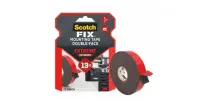 3M Scotch kahepoolne teip väljas, 19 mm x 1,5 m