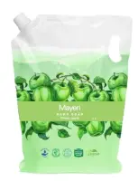 Vedelseep MAYERI Green Apple, täitepakk, 3L