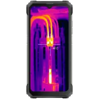 Blackview Rugged BL8800 Dual 5G Pro 6.58" FHD+IPS 1080x2408 8GB/128GB, MT6833V Octa-core 2.2GHz, 16MP Front/5MP+50MP Back Camera FLIR thermal camera Battery 8380mAh Type-C Android 11 Fingerprint Dual SIM SD card slot NFC NO Charger MIL-STD-810H Black – pilt 7