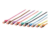 CAT 6 S/FTP | Patch cord | Length 10 m | Grey