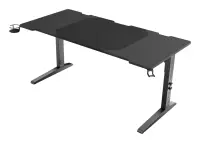 Genesis | Modular Gaming Desk | Holm 160 RGB | Anthracite Black